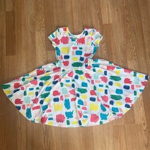 Paint splatter dress